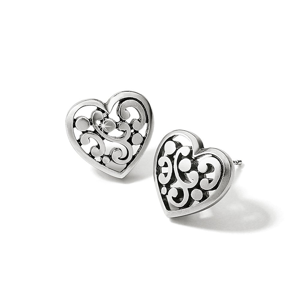 Brighton  Contempo Heart Post Earrings