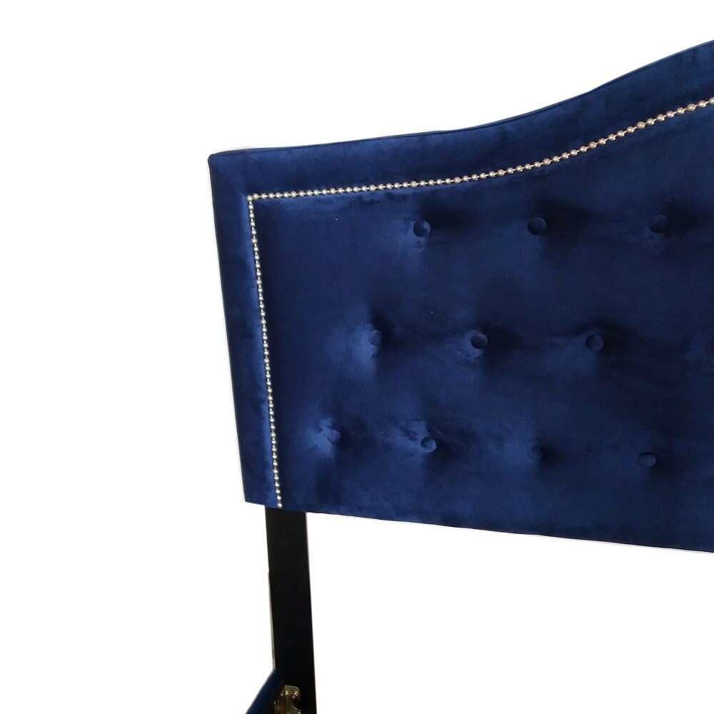 Modern Velvet Upholstered 60\