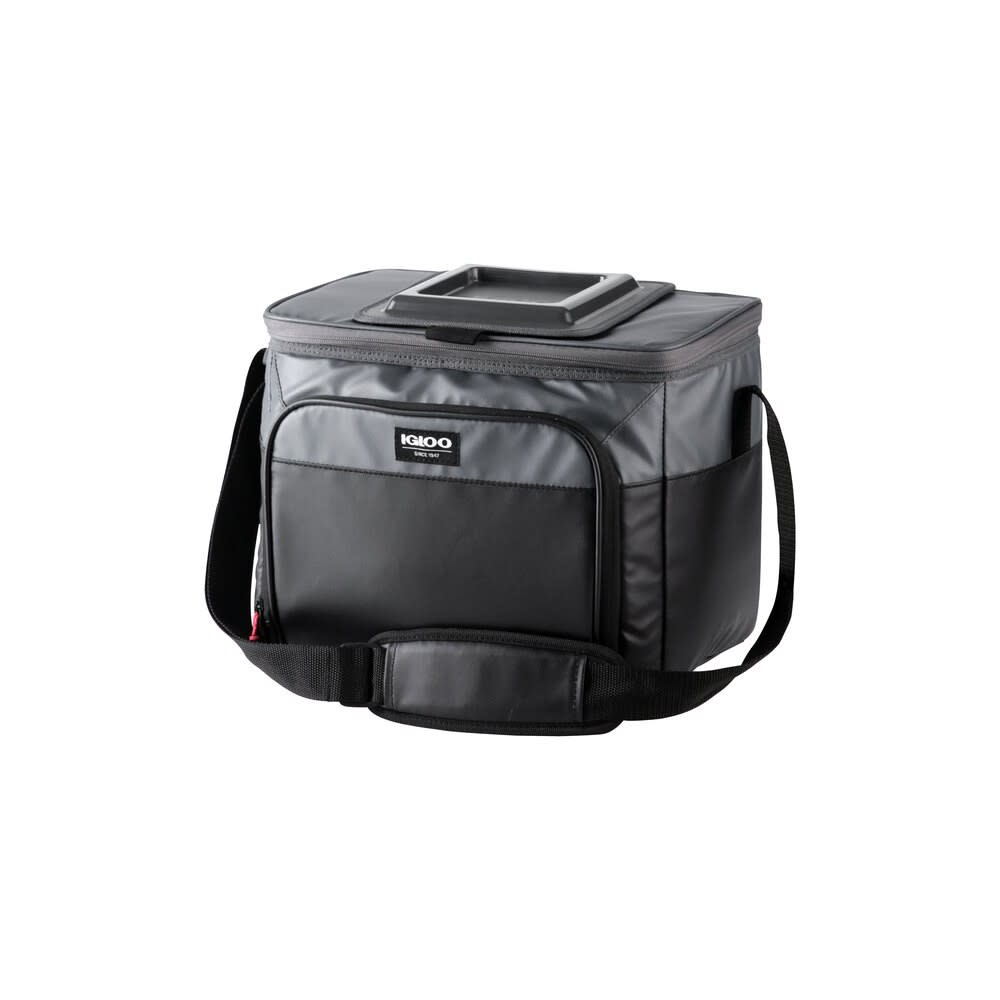 Igloo Cooler Bag Hard Liner Gray/Black 24 Can ;