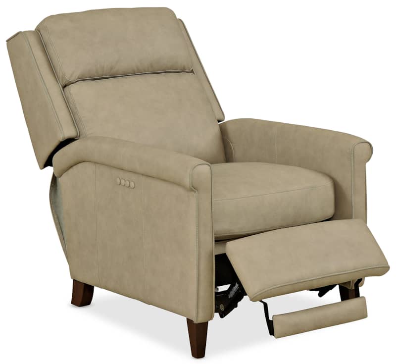 Hooker Furniture Living Room Rankin Power Recliner With Power Headrest