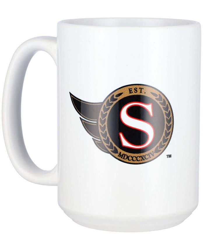 Memory Company Multi Ottawa Senators 15 oz Primary Logo Mug