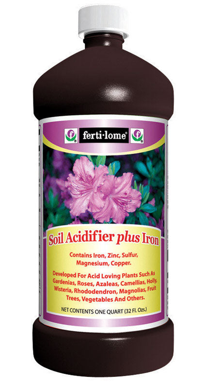 SOIL ACIDIFIER+IRON 32OZ