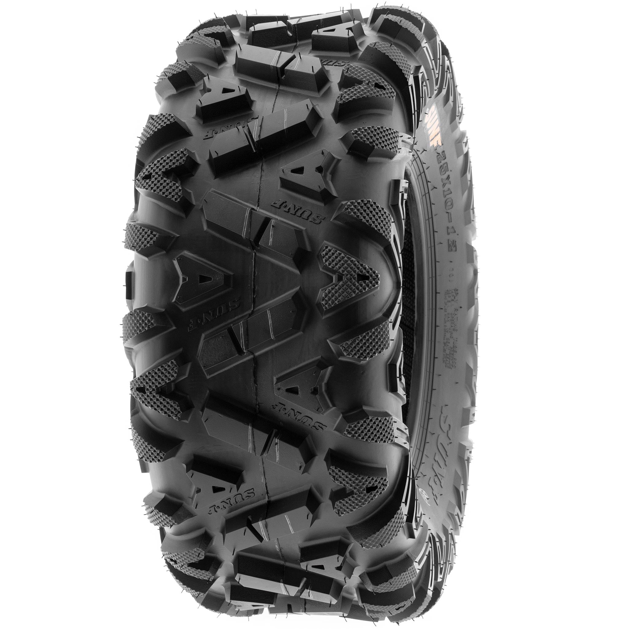 SunF ATV UTV Tires A033 25x11-12 25x11x12 6PR (Single)