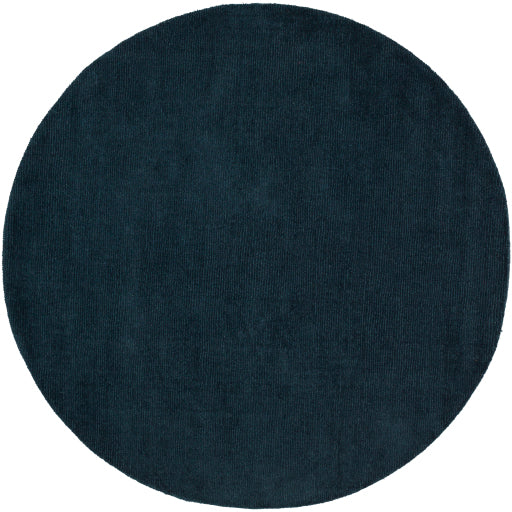 Mystique Wool Solid Navy Rug