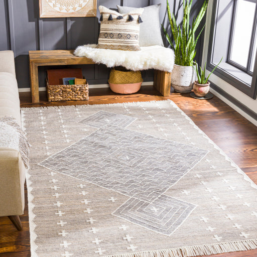 Bursa Indoor/Outdoor Global Taupe Rug