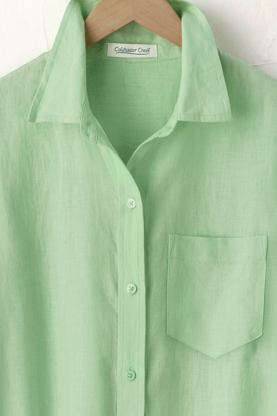 Linen Big Shirt - Coldwater Creek