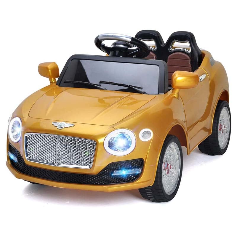 6V Kids Ride on Car, Battery Powered RC SUV Riding Toy Vehicle with Fantastic Headlights & Wheel lights