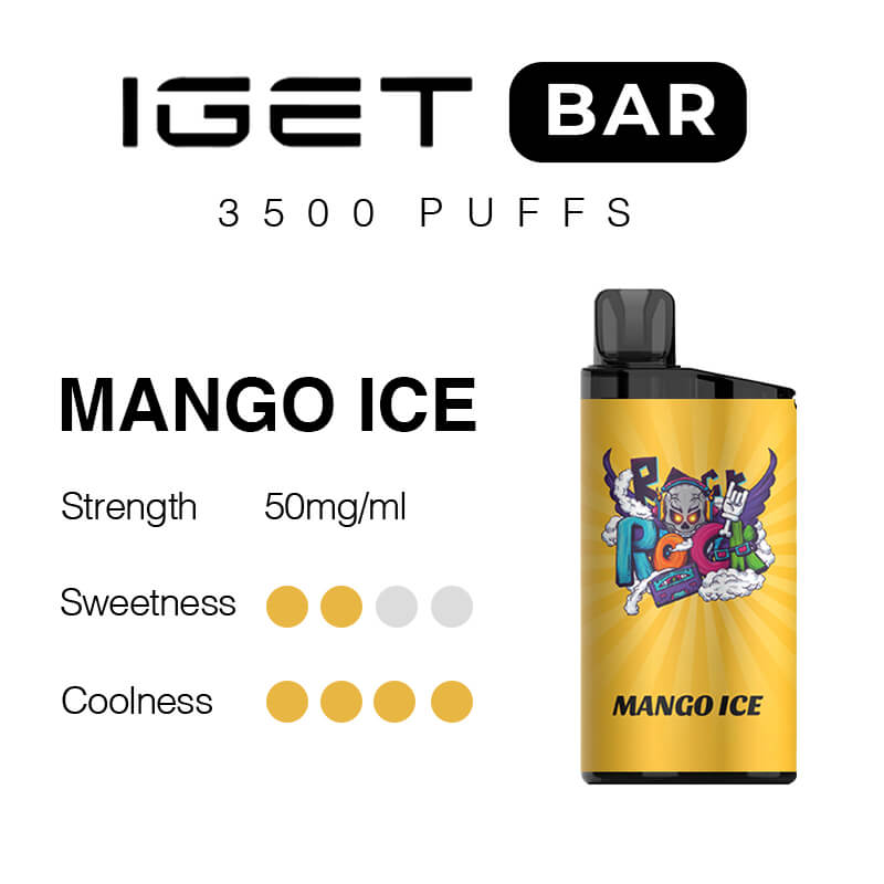 Mango Ice – IGET Bar 3500 Puffs