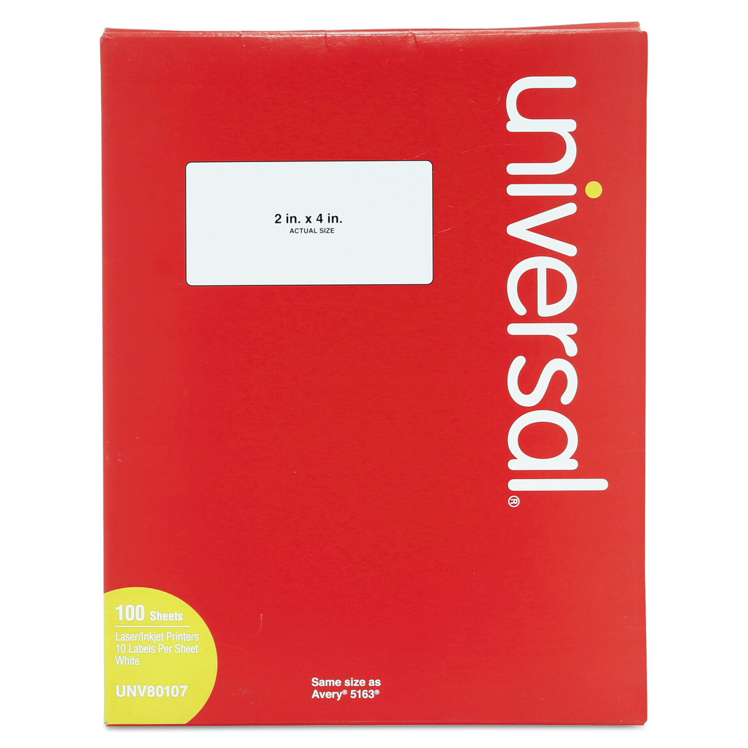 UNV80107 Multipurpose Mailing Labels by Universal