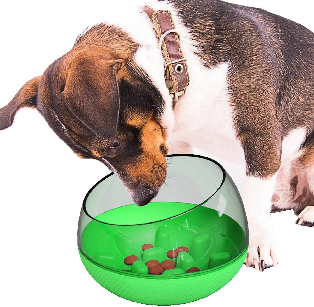 Pet Life Tumbowl Slow Feeding Dog and Cat Bowl