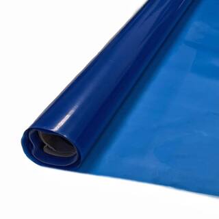 Proteco 100 sq. ft. 3-1516 ft. x 25-716 ft. x 6mil Blue Polyethylene Moisture Barrier and Vapor Barrier underlayment DKM-6MB