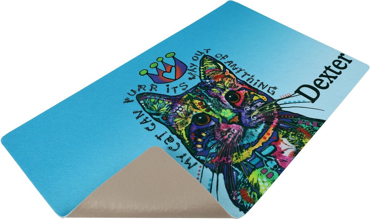 Drymate Dean Russo Purr Its Way Out Personalized Cat Placemat