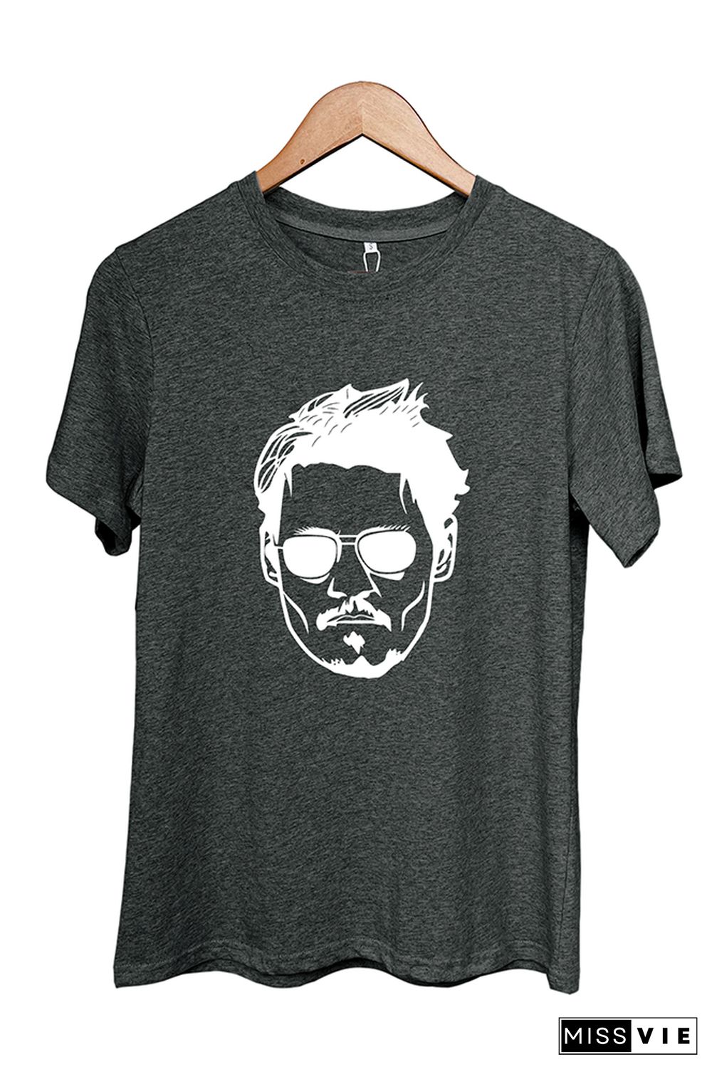 Johnny Depp Trial Graphic T-Shirt Wholesale