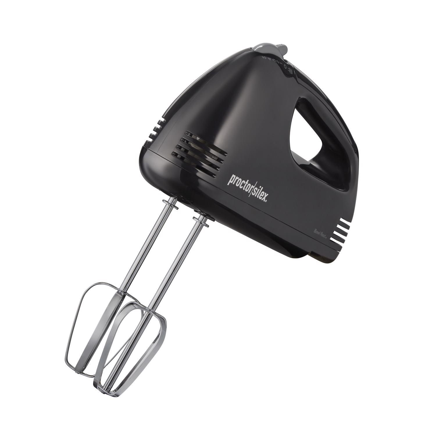 Hamilton Beach Proctor Silex Black 5 speed Hand Food Mixer