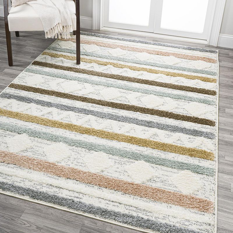 Faiza High-Low Multi Rug