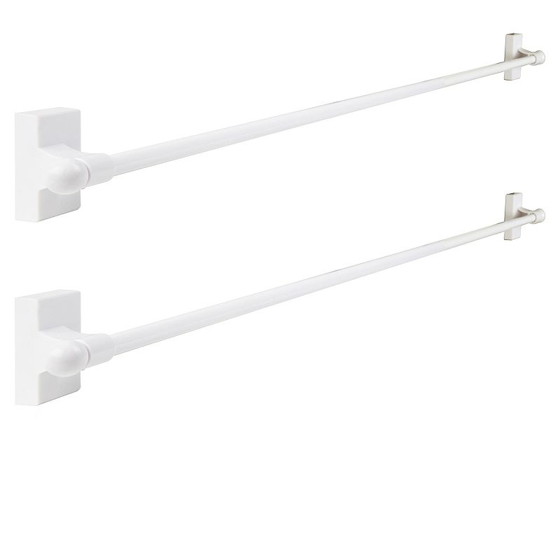 Rod Desyne 2-pack Self-Adhesive or Wall-Mounted Rod