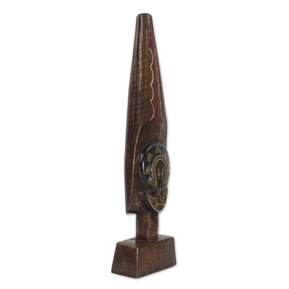 Handmade African Wood Sculpture  'Ntiase' (Ghana)   16.5\