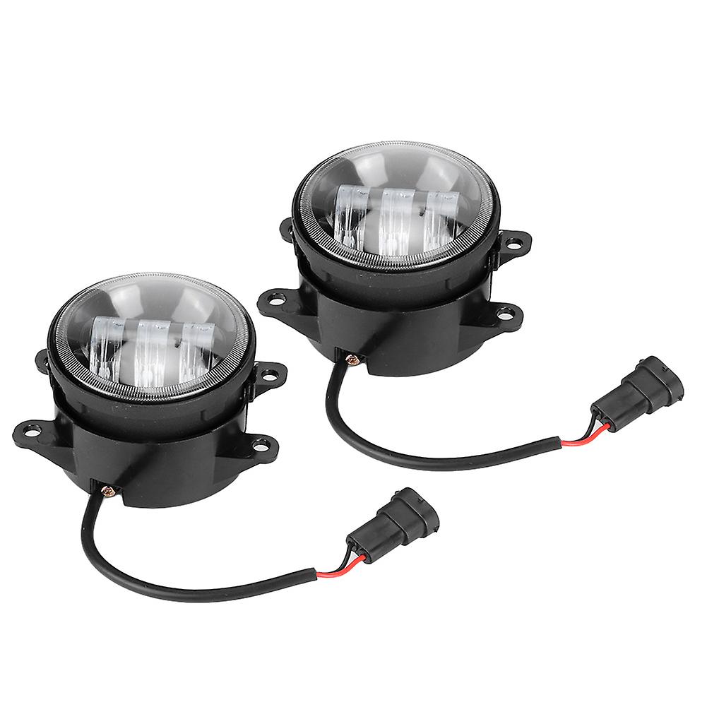 2pcs 4inch 20w High Power Fog Light Led Dual Color Lamp Car Accessories Fit For Honda