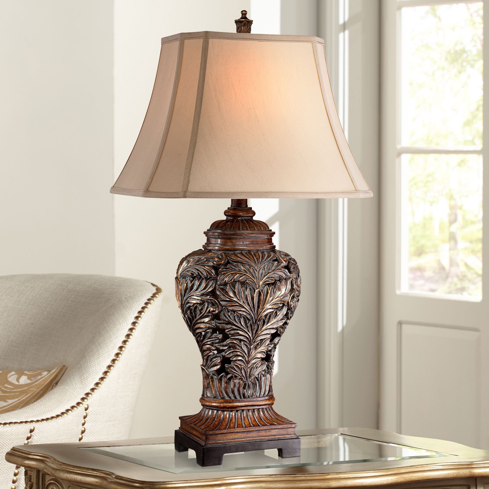 Barnes and Ivy Traditional Table Lamp 32.5