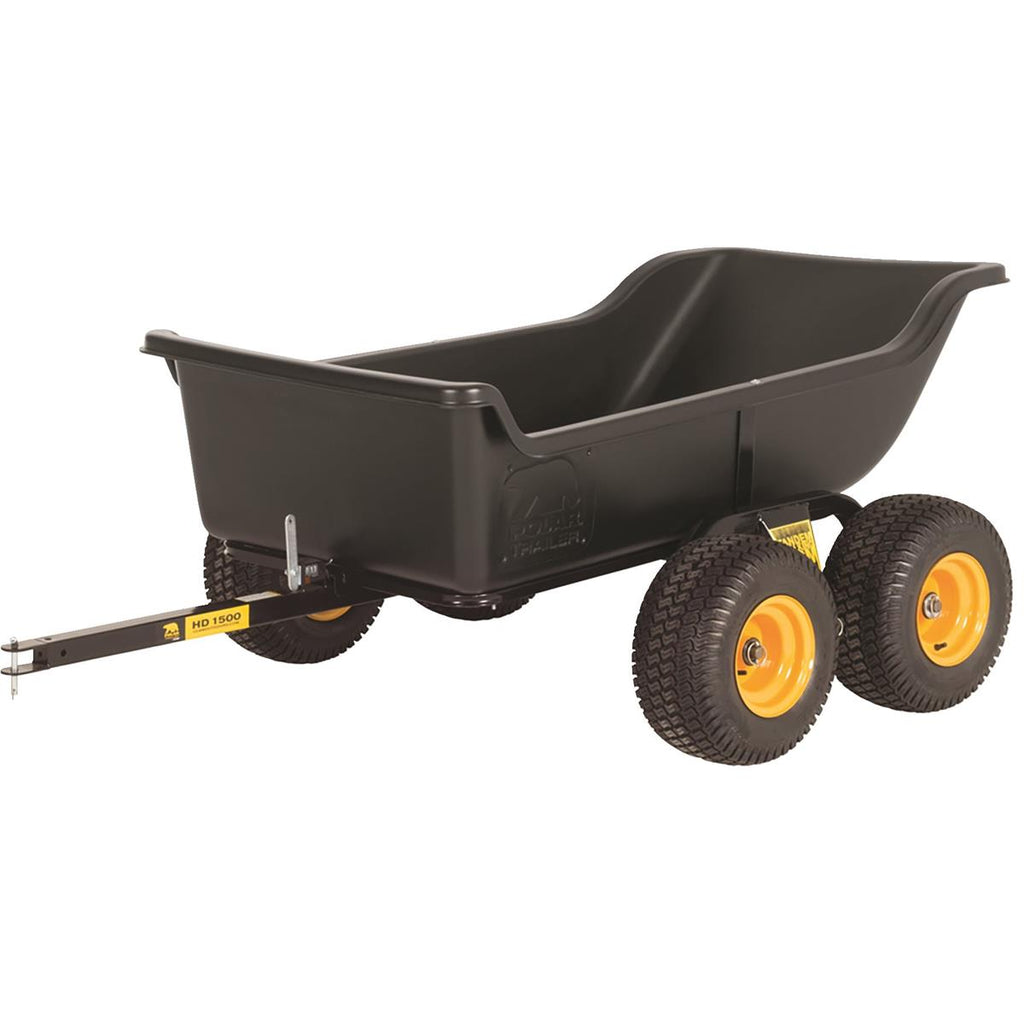 Polar Trailer 1，500-lb.-Capacity， Tandem-Axle Dump Trailer