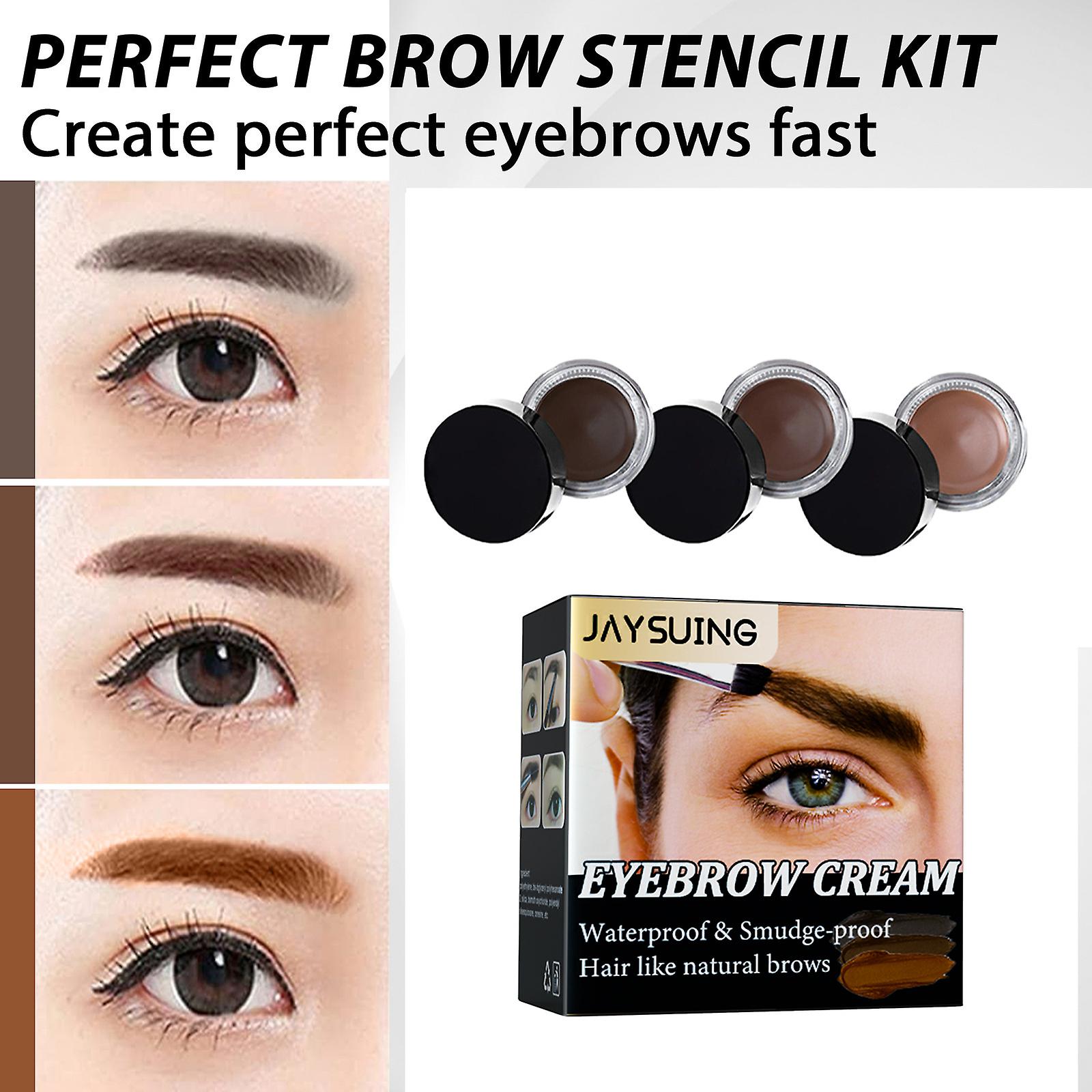 Eyebrow Balm Waterproof And Quick-drying No Discoloration No Smudging Smooth Wild Eyebrow Three-dimensional Natural Brow Balm