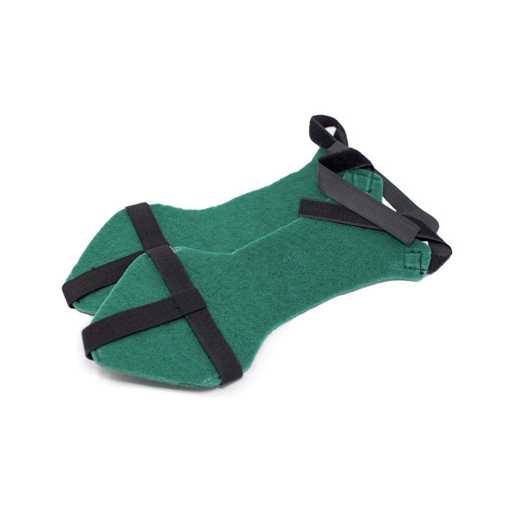 Safe Handler Green Washable Shoe Guards with Inbuilt Slip-resistant Reinforced Edges 2 Pairs BLSH-ES-WSG-1G-2