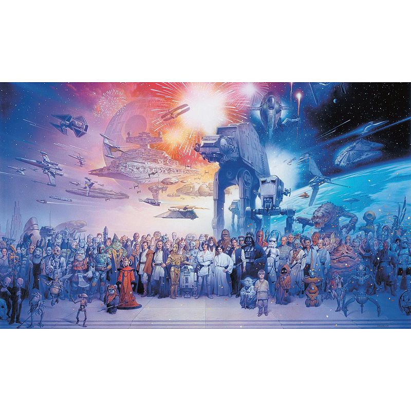 Star Wars Saga Removable Wallpaper Mural