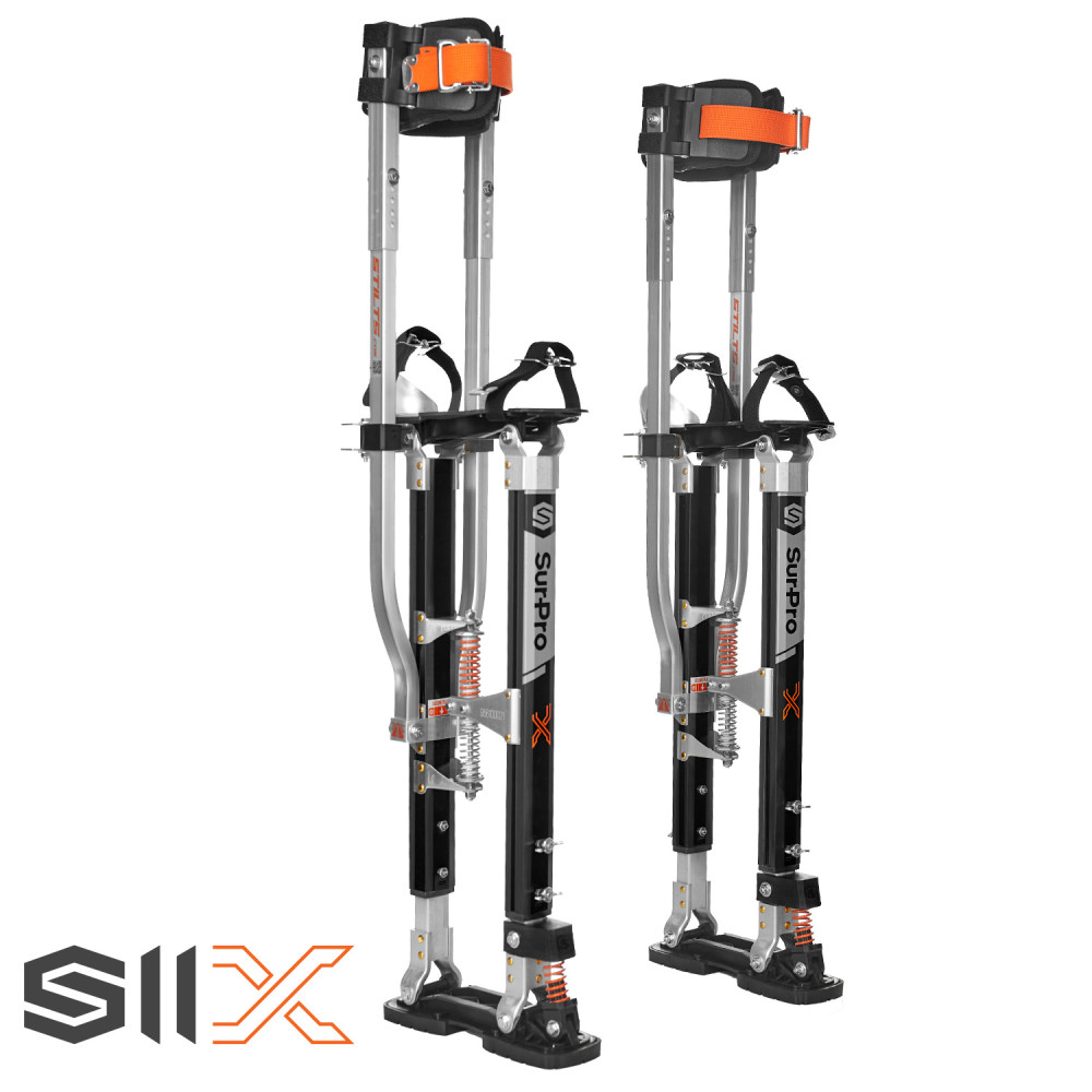 Surpro Premium Stilts Flex Foot Double Sided Magnesium Size 21-31 ;