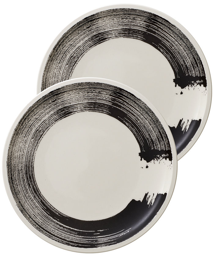 Villeroy and Boch CLOSEOUT! Coffee Passion Awake Dessert Plate Set of 2