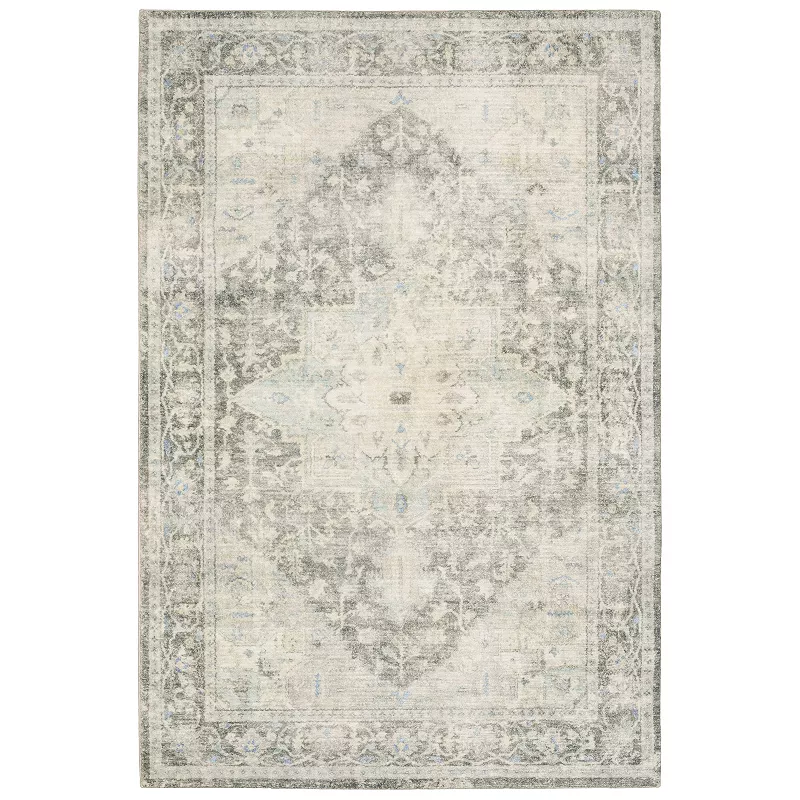 StyleHaven Sorrento Vintage Border Area Rug