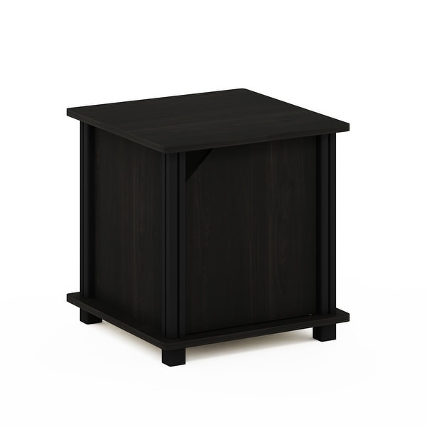 Furinno Brahms End Table with Storage