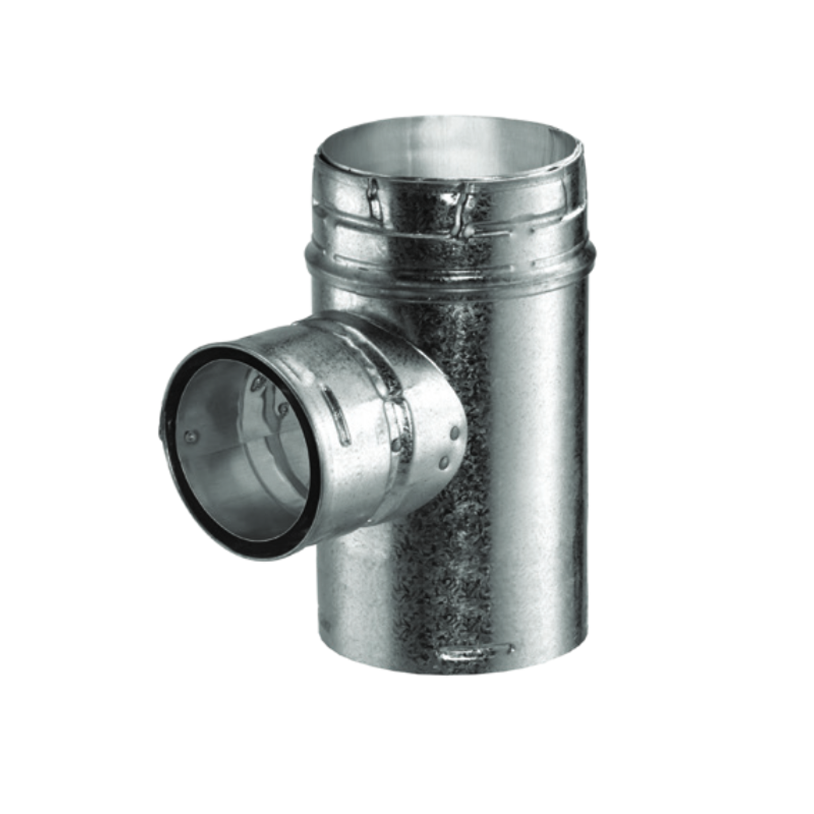 DuraVent Type B Increaser Tee 6 Inch x 4 Inch - 6BVTR4