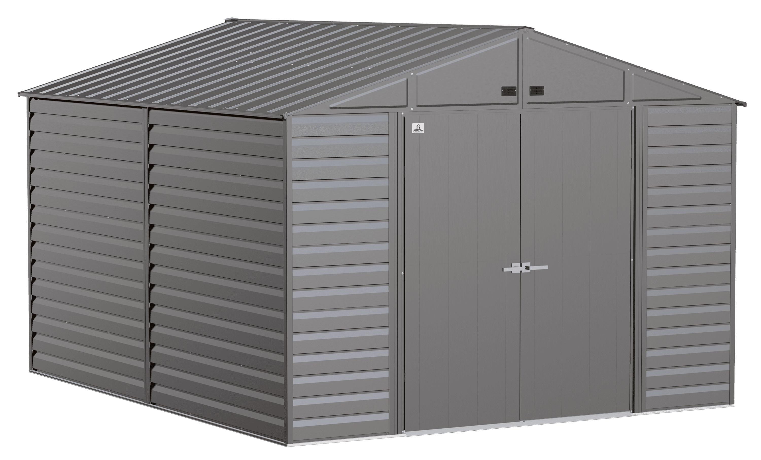 Arrow SCG1012CC 10 x 12 ft. Arrow Select Steel Storage Shed&#44; Charcoal