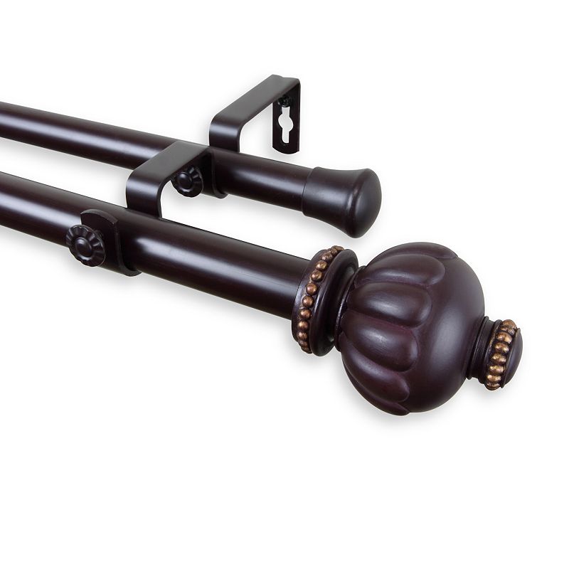 Rod Desyne 1 Selma Double Curtain Rod