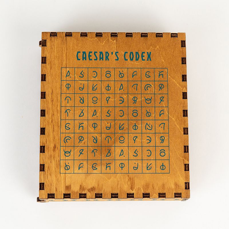 True Genius Caesar's Codex Brainteaser Puzzle