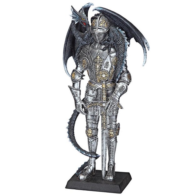 Design Toscano Sir Lancelot And The Gothic Dragon Statue