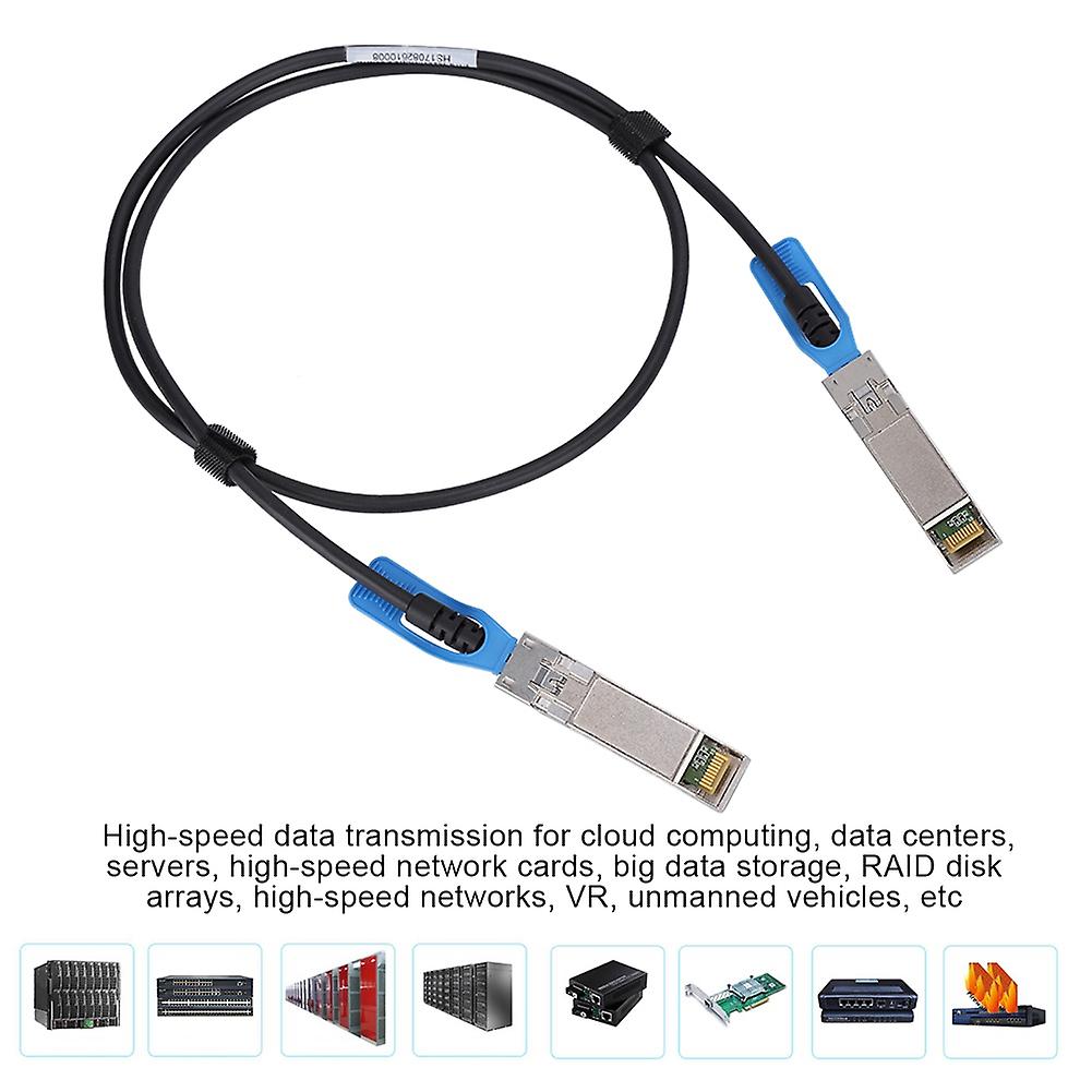 Aiq-yp19018 Sfp28-25g Cu1m Single Channel 25gbps High Speed Transmission Copper Data Cable