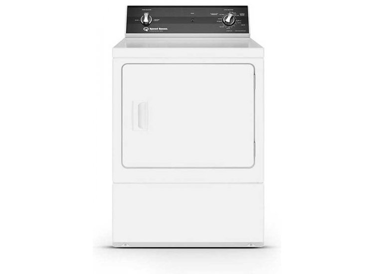 Speed Queen ADA 7 Cu. Ft. White Sanitizing Electric Dryer