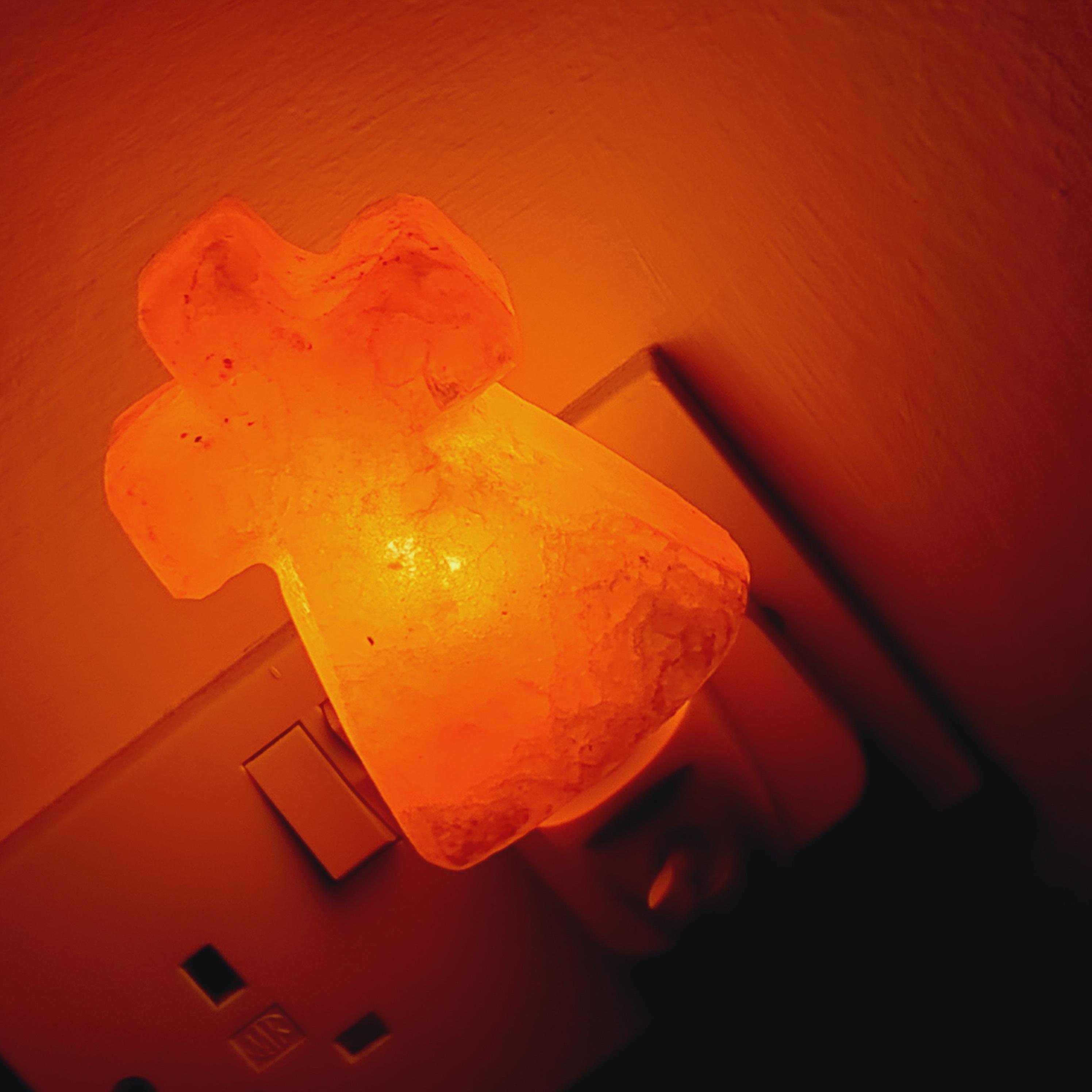 Himalayan night light - cross shape