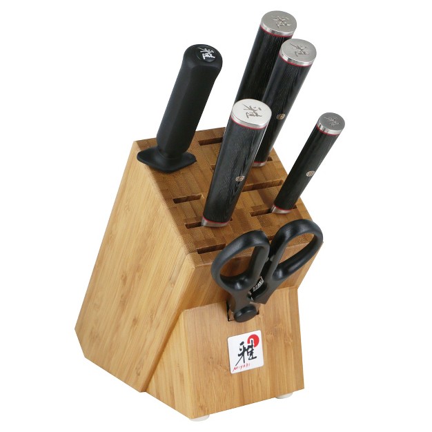 Miyabi Kaizen Ii 7 pc Knife Block Set