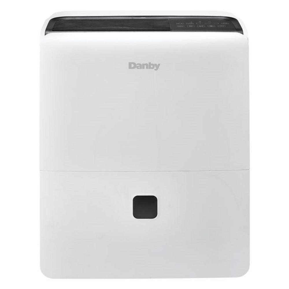 Danby 60 pt. 6000 sq.ft. Dehumidifier in. White with Direct drain DDR060BMPWDB