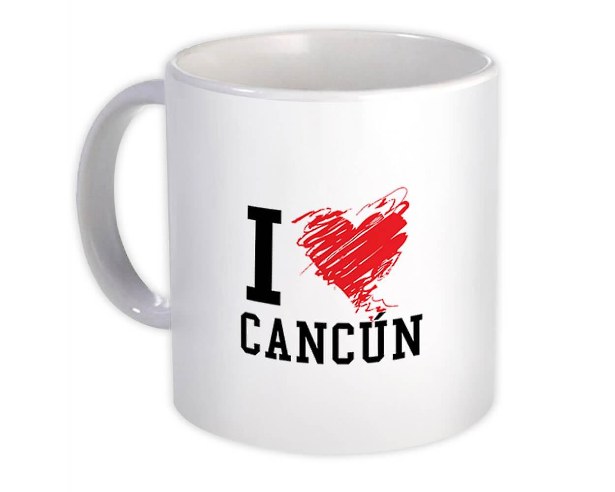 Gift Mug: I Love Cancún Mexico