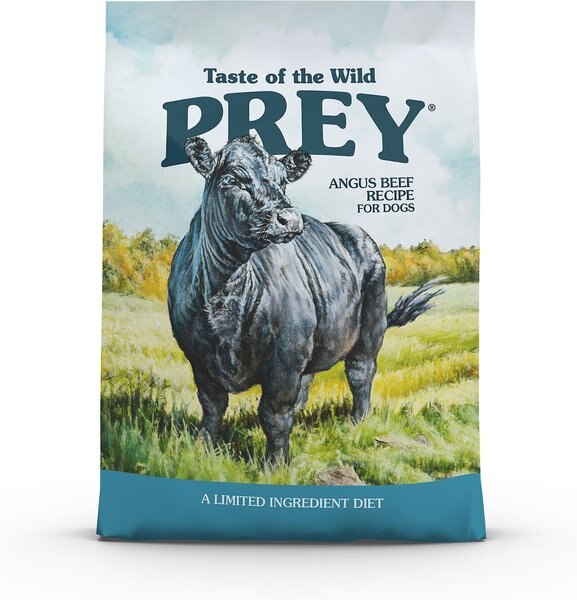 Taste of the Wild PREY Angus Beef Recipe Limited Ingredient Recipe Dry Dog Food