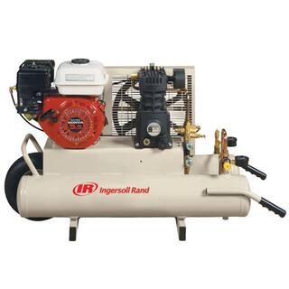 Ingersoll Rand Reciprocating 8 Gal. 5.5 HP Portable Gas Wheelbarrow Air Compressor SS3J5.5GH-WB