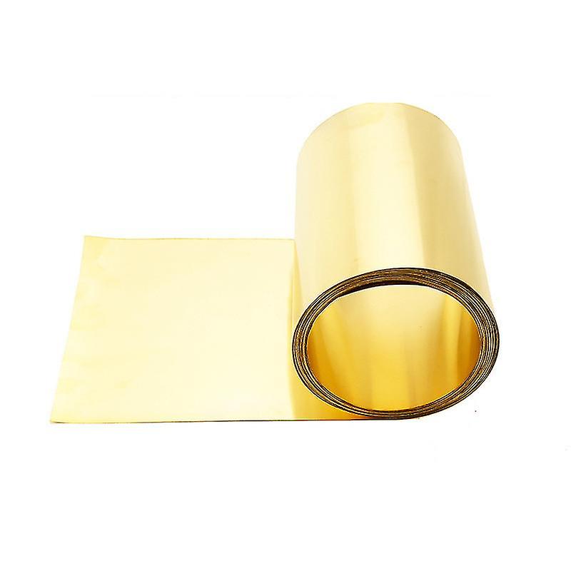 Tib Brass Sheet Brass Flat Thick 0.1-0.8mm Width 10-200mm Brass Metal Thin Sheet Foil Plate