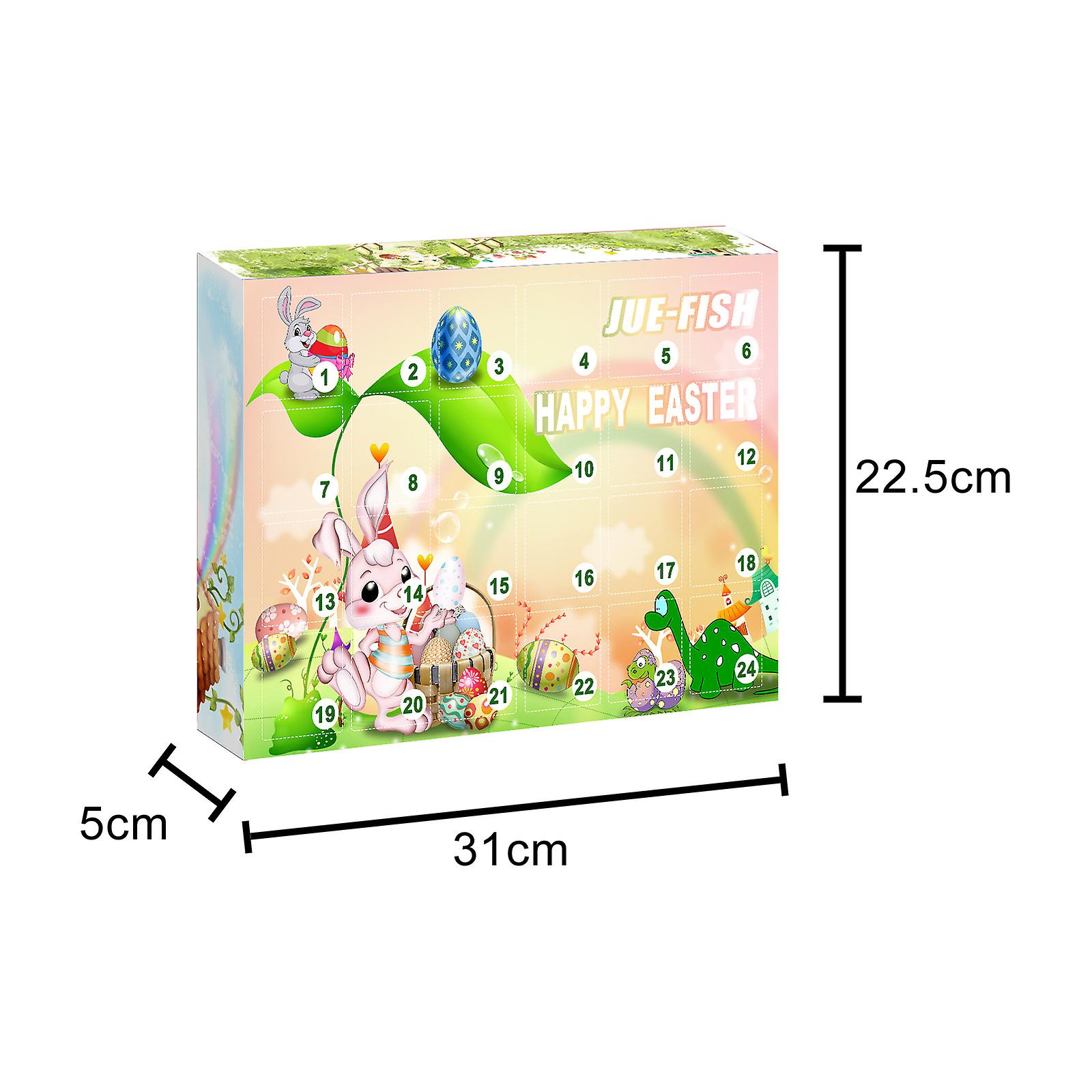 Children Countdown 24 Days Christmas Gift Box Cartoon Animal Easter Egg Holiday Gift Exquisite Toys