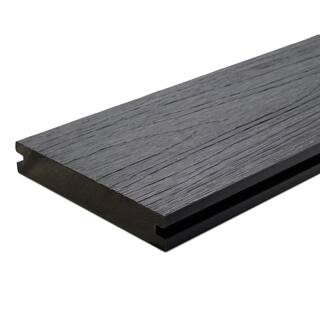 NewTechWood UltraShield Naturale Magellan 1 in. x 6 in. x 16 ft. Westminster Gray Groove Composite Decking Board (10-Pack) US01-16-N-LG-10