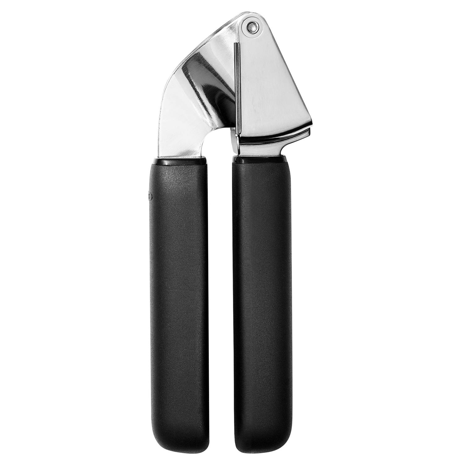 OXO Good Grips Black Rubber/Stainless Steel Garlic Press