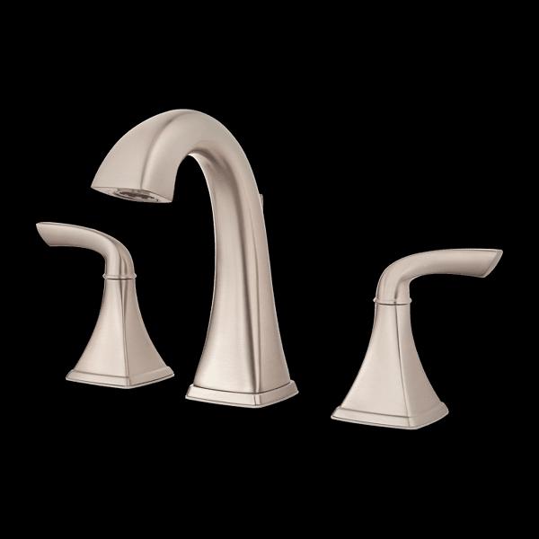 Pfister Bronson 2-Handle 8 Widespread Bathroom Faucet in Brushed Nickel