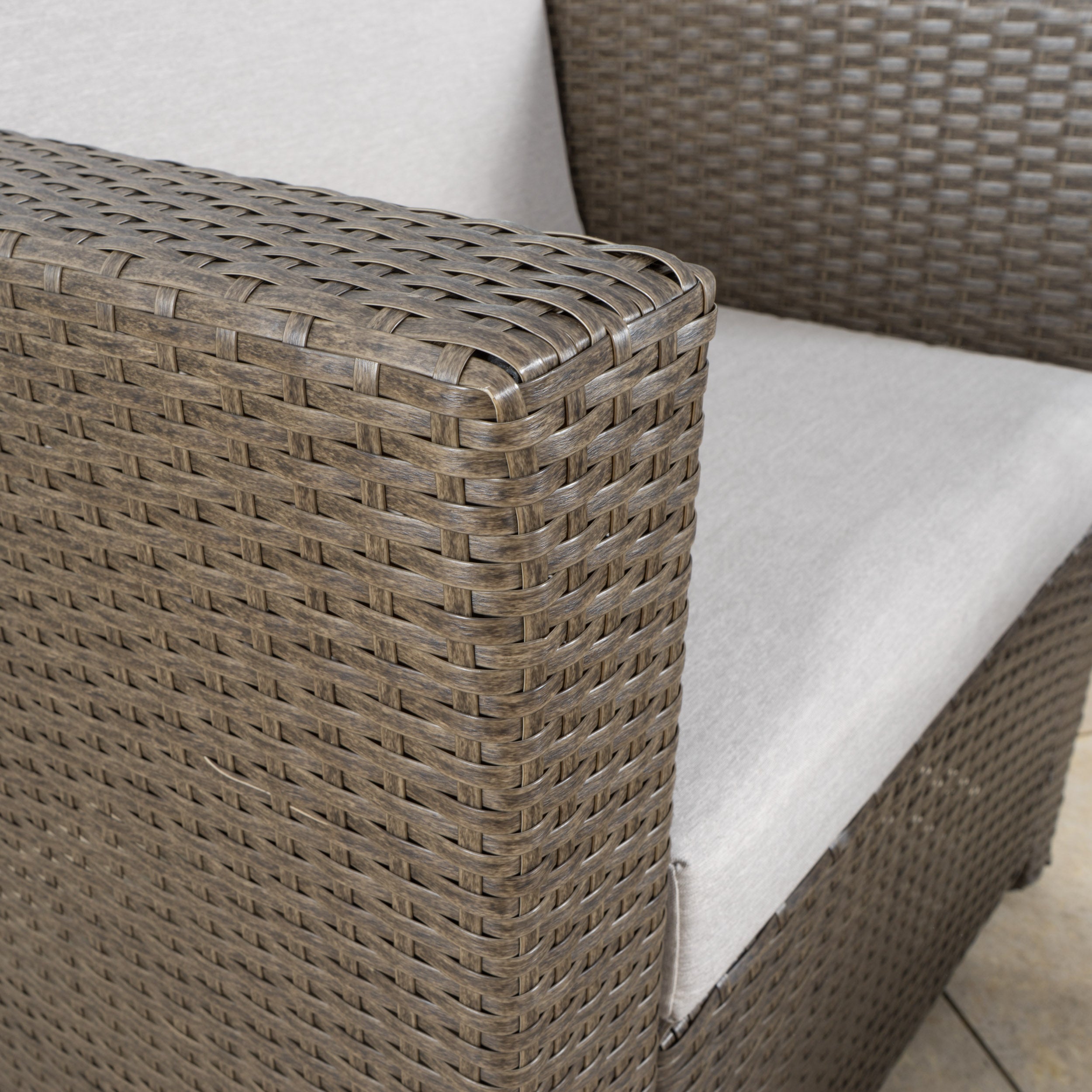 Venice 4pc Outdoor Wicker Sofa Set